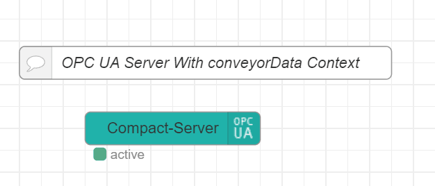 Screenshot showing the Active Tab of compact server node