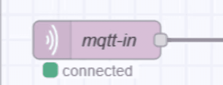 Image showing the node status